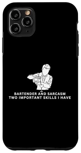 Barkeeper und Sarkasmus Lustiges Barkeeper Hülle für iPhone 11 Pro Max Barkeeper und Sarkasmus Lustiges Barkeeper Hülle für iPhone 11 Pro Max von Bartender Accessories And Bar Tending Designs