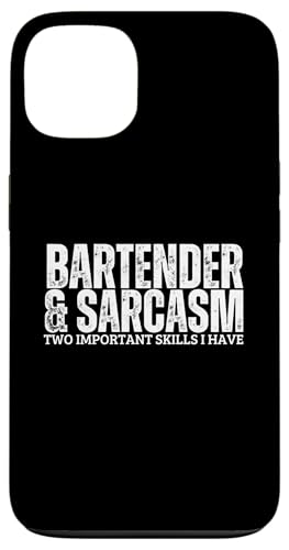 Barkeeper und Sarkasmus Lustiges Barkeeper Hülle für iPhone 13 Barkeeper und Sarkasmus Lustiges Barkeeper Hülle für iPhone 13 von Bartender Accessories And Bar Tending Designs