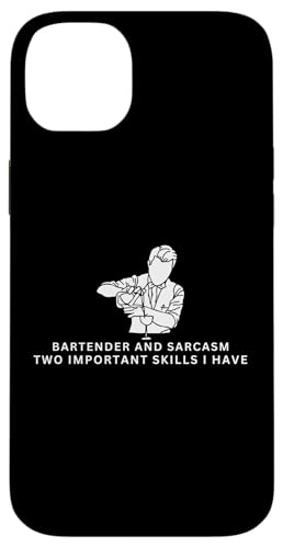 Barkeeper und Sarkasmus Lustiges Barkeeper Hülle für iPhone 14 Plus Barkeeper und Sarkasmus Lustiges Barkeeper Hülle für iPhone 14 Plus von Bartender Accessories And Bar Tending Designs