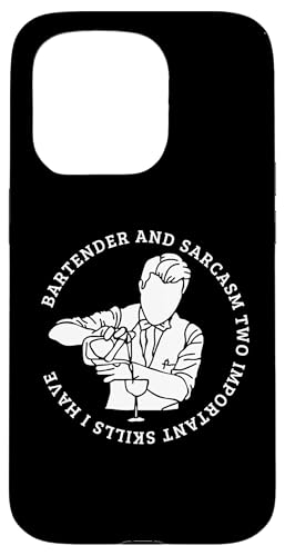 Barkeeper und Sarkasmus Lustiges Barkeeper Hülle für iPhone 15 Pro Barkeeper und Sarkasmus Lustiges Barkeeper Hülle für iPhone 15 Pro von Bartender Accessories And Bar Tending Designs