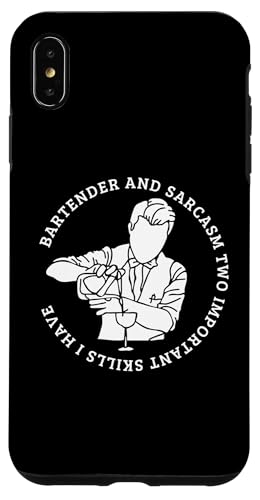 Barkeeper und Sarkasmus Lustiges Barkeeper Hülle für iPhone XS Max Barkeeper und Sarkasmus Lustiges Barkeeper Hülle für iPhone XS Max von Bartender Accessories And Bar Tending Designs