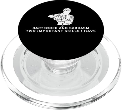 Barkeeper und Sarkasmus Lustiges Barkeeper PopSockets PopGrip für MagSafe Barkeeper und Sarkasmus Lustiges Barkeeper PopSockets PopGrip für MagSafe von Bartender Accessories And Bar Tending Designs