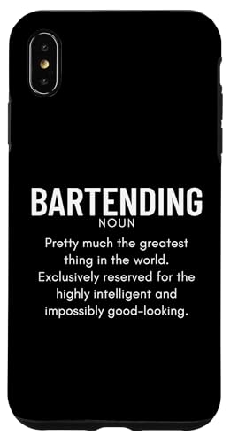 Bartending Definition Lustiger Barkeeper Hülle für iPhone XS Max Bartending Definition Lustiger Barkeeper Hülle für iPhone XS Max von Bartender Accessories And Bar Tending Designs