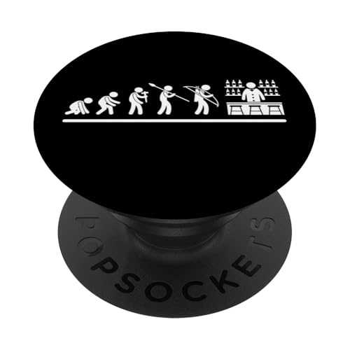 Bartending Evolution Männer Frauen Lustiger Barkeeper PopSockets Klebender PopGrip Bartending Evolution Männer Frauen Lustiger Barkeeper PopSockets Klebender PopGrip von Bartender Accessories And Bar Tending Designs