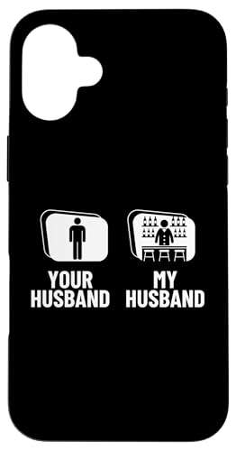 Lustiger Barkeeper mit Aufschrift "Your Husband My Husband Bartending Wife" Hülle für iPhone 16 Plus Lustiger Barkeeper mit Aufschrift "Your Husband My Husband Bartending Wife" Hülle für iPhone 16 Plus von Bartender Accessories And Bar Tending Designs