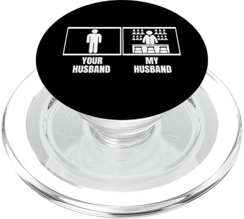 Lustiger Barkeeper mit Aufschrift "Your Husband My Husband Bartending Wife" PopSockets PopGrip für MagSafe Lustiger Barkeeper mit Aufschrift "Your Husband My Husband Bartending Wife" PopSockets PopGrip für MagSafe von Bartender Accessories And Bar Tending Designs