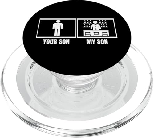 Lustiger Barkeeper mit Aufschrift "Your Son My Son Bartending Dad Mom" PopSockets PopGrip für MagSafe Lustiger Barkeeper mit Aufschrift "Your Son My Son Bartending Dad Mom" PopSockets PopGrip für MagSafe von Bartender Accessories And Bar Tending Designs