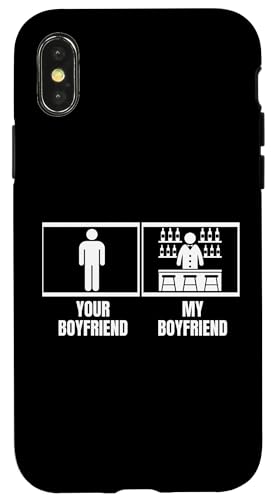 Your Boyfriend My Boyfriend Bartending Lustiger Barkeeper Hülle für iPhone X/XS Your Boyfriend My Boyfriend Bartending Lustiger Barkeeper Hülle für iPhone X/XS von Bartender Accessories And Bar Tending Designs