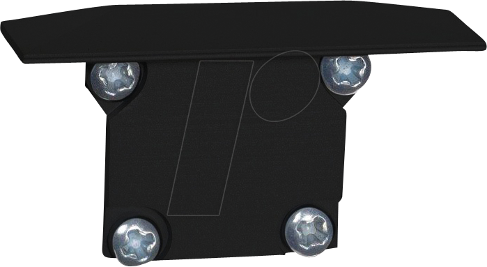 BA 62399607_9005 - BARdolino T Endkappe kurz Alu RAL 9005 von Barthelme
