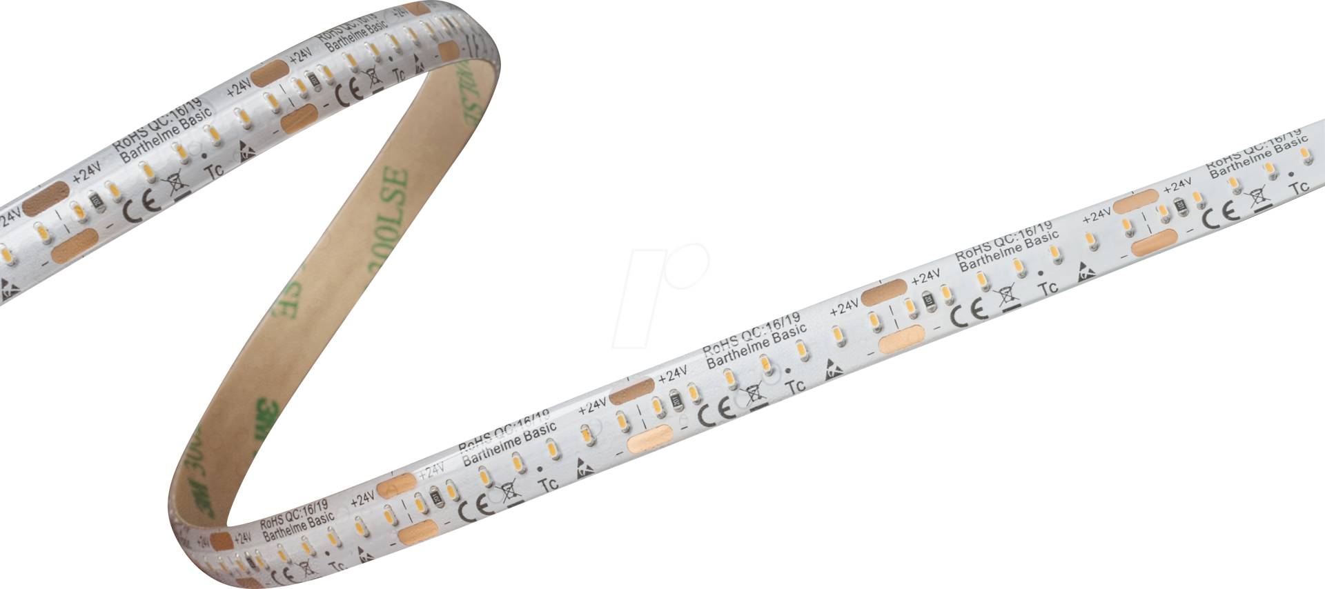 BARTH 51540134 - LED-Streifen, BASIC 210, IP54, 500 cm, 24 V DC, 4000 K von Barthelme