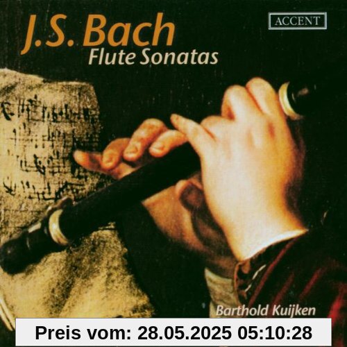 Bach: Flötensonaten BWV 1030, 1032, 1033, 1034, 1035 Bach: Flötensonaten BWV 1030, 1032, 1033, 1034, 1035 von Barthold Kuijken