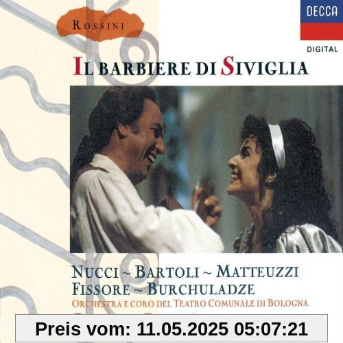 Rossini - Il Barbiere di Siviglia / Nucci · Bartoli · Matteuzzi · Fissore · Burchuladze · Teatro Comunale di Bologna · Patanè von Bartoli