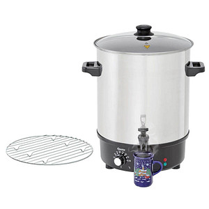 Bartscher Einkochautomat Glühweintopf CNS silber 30,0 l 2000 W von Bartscher