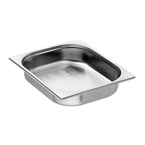 Bartscher GN-Behälter Top Line 1/2 perforiert silber 4,0 l, 1 St. von Bartscher