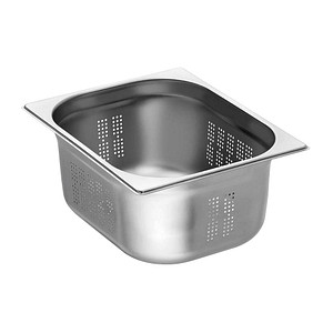 Bartscher GN-Behälter Top Line 1/2 perforiert silber 9,5 l, 1 St. von Bartscher