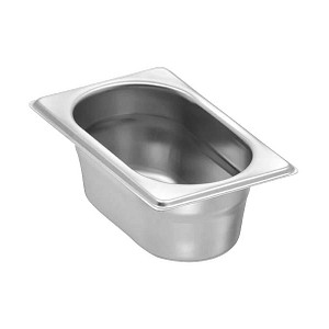 Bartscher GN-Behälter Top Line 1/9 silber 0,6 l, 1 St. von Bartscher