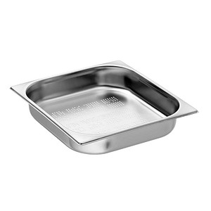 Bartscher GN-Behälter Top Line 2/3 perforiert silber 5,5 l, 1 St. von Bartscher