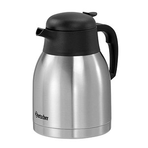 Bartscher Isolierkanne 1,4L-ST Edelstahl/schwarz 1,4 l von Bartscher