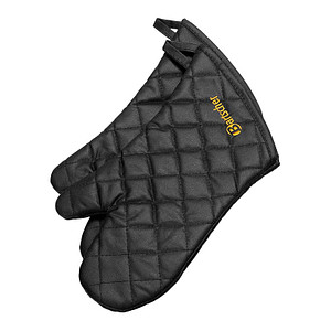 Bartscher unisex Ofenhandschuh 370 schwarz Einheitsgröße, 1 Paar von Bartscher