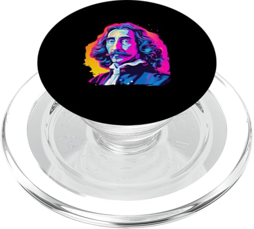 Baruch Spinoza Bunt PopSockets PopGrip für MagSafe Baruch Spinoza Bunt PopSockets PopGrip für MagSafe von Baruch Spinoza Philosophy Art Designs