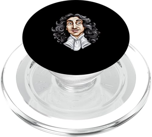 Baruch Spinoza Comic PopSockets PopGrip für MagSafe Baruch Spinoza Comic PopSockets PopGrip für MagSafe von Baruch Spinoza Philosophy Art Designs