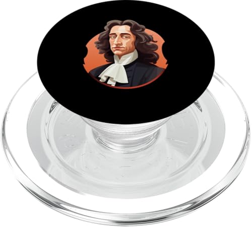 Baruch Spinoza Comic PopSockets PopGrip für MagSafe Baruch Spinoza Comic PopSockets PopGrip für MagSafe von Baruch Spinoza Philosophy Art Designs