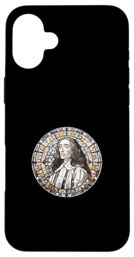 Baruch Spinoza Glasmalerei Hülle für iPhone 16 Plus Baruch Spinoza Glasmalerei Hülle für iPhone 16 Plus von Baruch Spinoza Philosophy Art Designs
