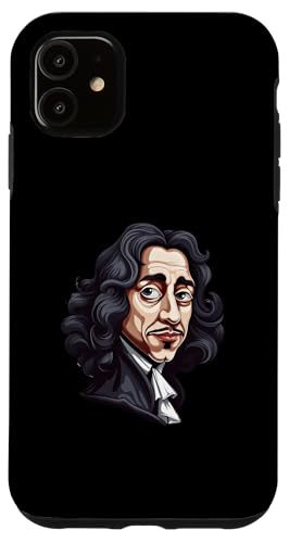 Baruch Spinoza Karikatur Hülle für iPhone 11 Baruch Spinoza Karikatur Hülle für iPhone 11 von Baruch Spinoza Philosophy Art Designs