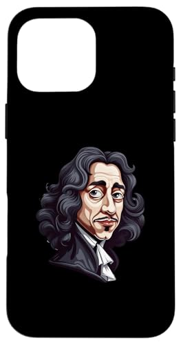 Baruch Spinoza Karikatur Hülle für iPhone 16 Pro Max Baruch Spinoza Karikatur Hülle für iPhone 16 Pro Max von Baruch Spinoza Philosophy Art Designs