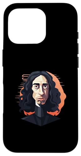 Baruch Spinoza Karikatur Hülle für iPhone 16 Pro Baruch Spinoza Karikatur Hülle für iPhone 16 Pro von Baruch Spinoza Philosophy Art Designs