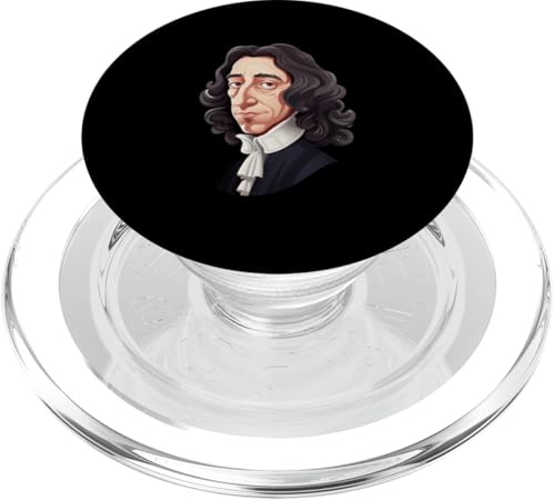 Baruch Spinoza Karikatur PopSockets PopGrip für MagSafe Baruch Spinoza Karikatur PopSockets PopGrip für MagSafe von Baruch Spinoza Philosophy Art Designs