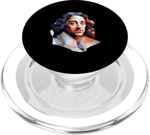 Baruch Spinoza Low-Poly-Kunst PopSockets PopGrip für MagSafe Baruch Spinoza Low-Poly-Kunst PopSockets PopGrip für MagSafe von Baruch Spinoza Philosophy Art Designs