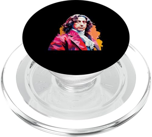 Baruch Spinoza Pop-Art PopSockets PopGrip für MagSafe Baruch Spinoza Pop-Art PopSockets PopGrip für MagSafe von Baruch Spinoza Philosophy Art Designs