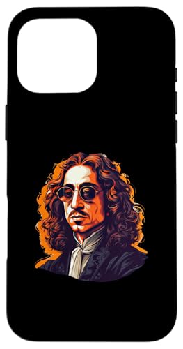 Baruch Spinoza mit Sonnenbrille Hülle für iPhone 16 Pro Max Baruch Spinoza mit Sonnenbrille Hülle für iPhone 16 Pro Max von Baruch Spinoza Philosophy Art Designs