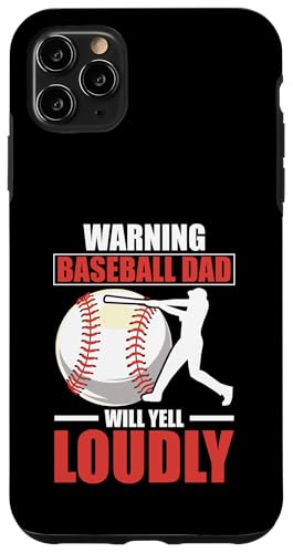 Vatertag Baseball Dad Parent Hülle für iPhone 11 Pro Max von Baseball Dad Gifts for Men