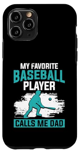 Vatertag Baseball Dad Parent Hülle für iPhone 11 Pro von Baseball Dad Gifts for Men