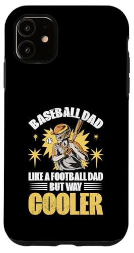 Vatertag Baseball Dad Parent Hülle für iPhone 11 von Baseball Dad Gifts for Men