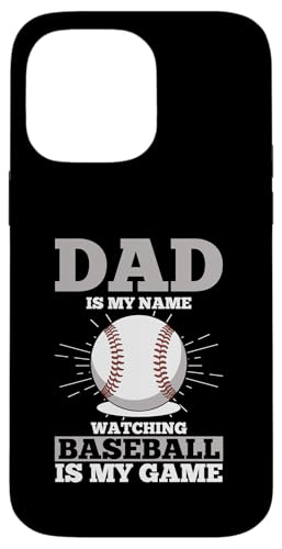 Vatertag Baseball Dad Parent Hülle für iPhone 14 Pro Max von Baseball Dad Gifts for Men