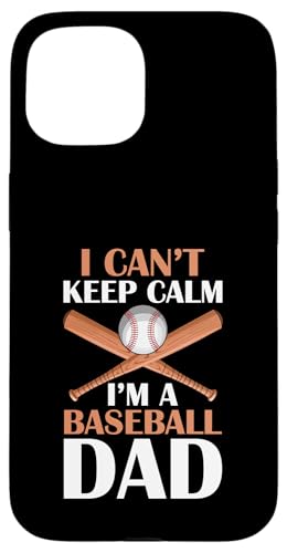 Vatertag Baseball Dad Parent Hülle für iPhone 15 von Baseball Dad Gifts for Men