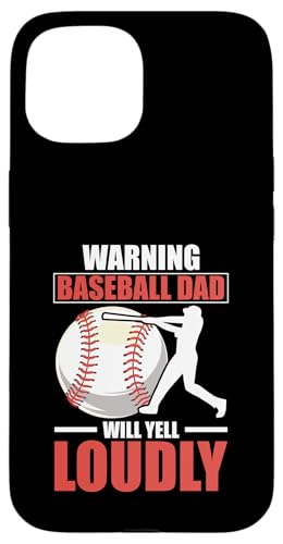 Vatertag Baseball Dad Parent Hülle für iPhone 15 von Baseball Dad Gifts for Men