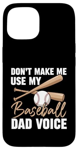 Vatertag Baseball Dad Parent Hülle für iPhone 15 von Baseball Dad Gifts for Men