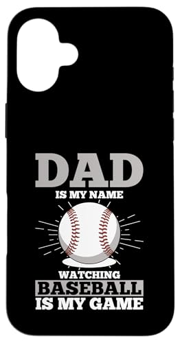 Vatertag Baseball Dad Parent Hülle für iPhone 16 Plus von Baseball Dad Gifts for Men