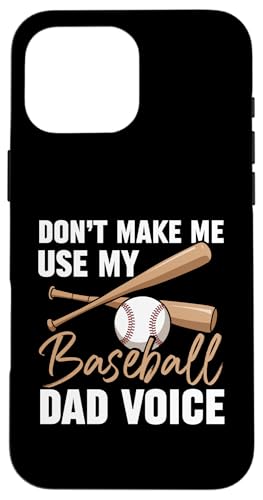 Vatertag Baseball Dad Parent Hülle für iPhone 16 Pro Max Vatertag Baseball Dad Parent Hülle für iPhone 16 Pro Max von Baseball Dad Gifts for Men