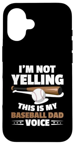 Vatertag Baseball Dad Parent Hülle für iPhone 16 von Baseball Dad Gifts for Men