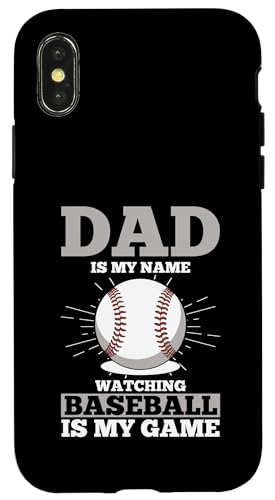 Vatertag Baseball Dad Parent Hülle für iPhone X/XS Vatertag Baseball Dad Parent Hülle für iPhone X/XS von Baseball Dad Gifts for Men