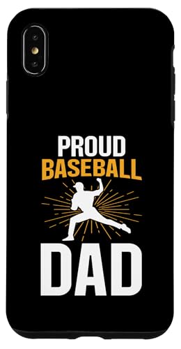 Vatertag Baseball Dad Parent Hülle für iPhone XS Max von Baseball Dad Gifts for Men