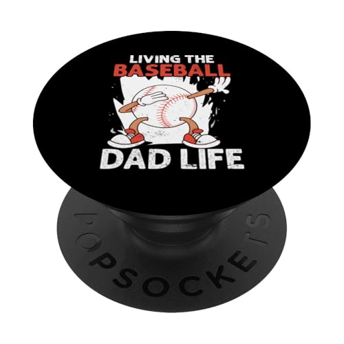 Vatertag Baseball Dad Parent PopSockets Klebender PopGrip Vatertag Baseball Dad Parent PopSockets Klebender PopGrip von Baseball Dad Gifts for Men