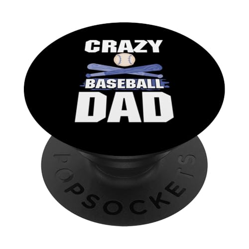 Vatertag Baseball Dad Parent PopSockets Klebender PopGrip von Baseball Dad Gifts for Men
