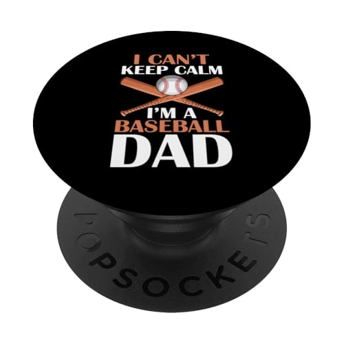Vatertag Baseball Dad Parent PopSockets Klebender PopGrip von Baseball Dad Gifts for Men