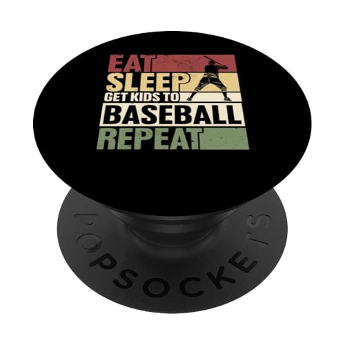 Vatertag Baseball Dad Parent PopSockets Klebender PopGrip von Baseball Dad Gifts for Men